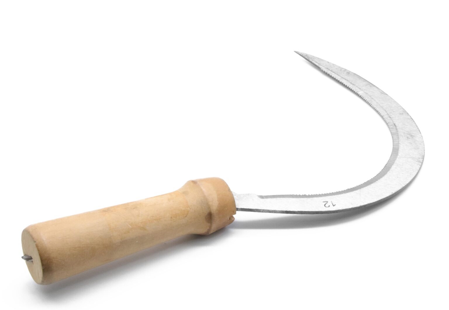 Sickle with hardwood handle bil ba industries